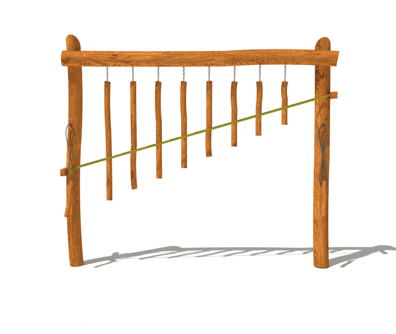 Dendrophone (musical instrument from wood)