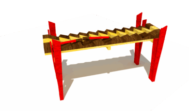 Playground
element from Hřiště hrou from Turnov, hand-made. Wooden educational sound
element, 'colorful rattler', made from acacia and oak wood. Wooden
educational sound element, colorful ratchet, made of acacia and oak wood.