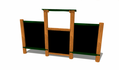 Playground
element from Hřiště hrou from Turnov, hand-made. Wooden educational element,
'set of chalk drawing boards', made from acacia and oak wood. Wooden
educational element, set of chalk boards, made from acacia and oak wood.