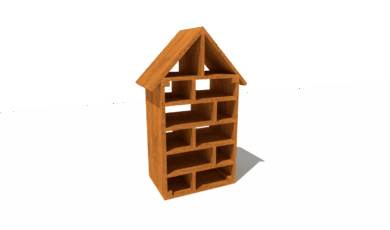 Playground
element from Hřiště hrou from Turnov, hand-made. Wooden educational element,
'insect house without filling', made from acacia and oak wood. Insect
hotel without filling, made of acacia and oak wood.
