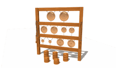 Playground
element from Hřiště hrou from Turnov, hand-made. Wooden educational sound
element, 'cymbals with seats', made from acacia and oak wood. Wooden
educational sound element, cymbals with seats, made of acacia and oak wood.